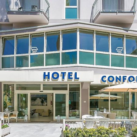 Hotel Confort Rimini Esterno foto