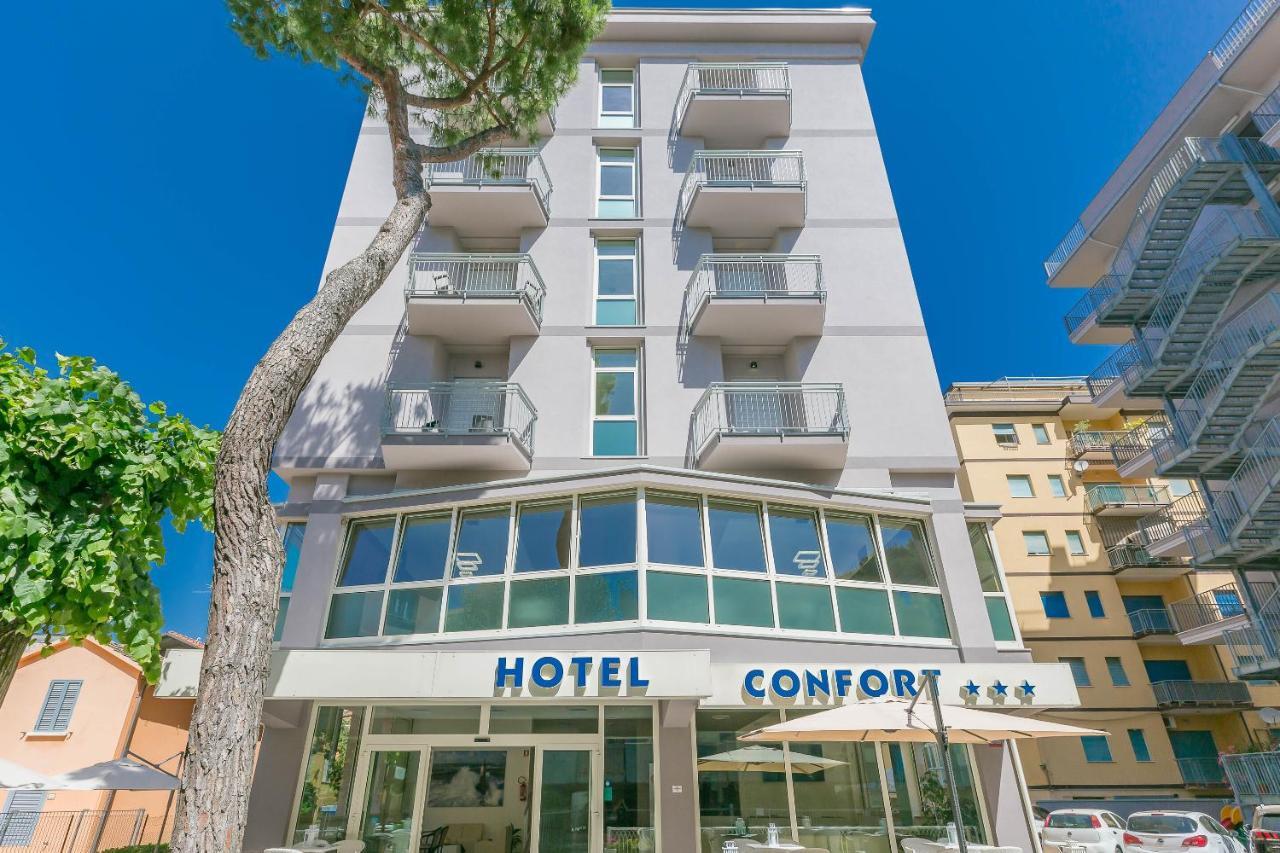 Hotel Confort Rimini Esterno foto