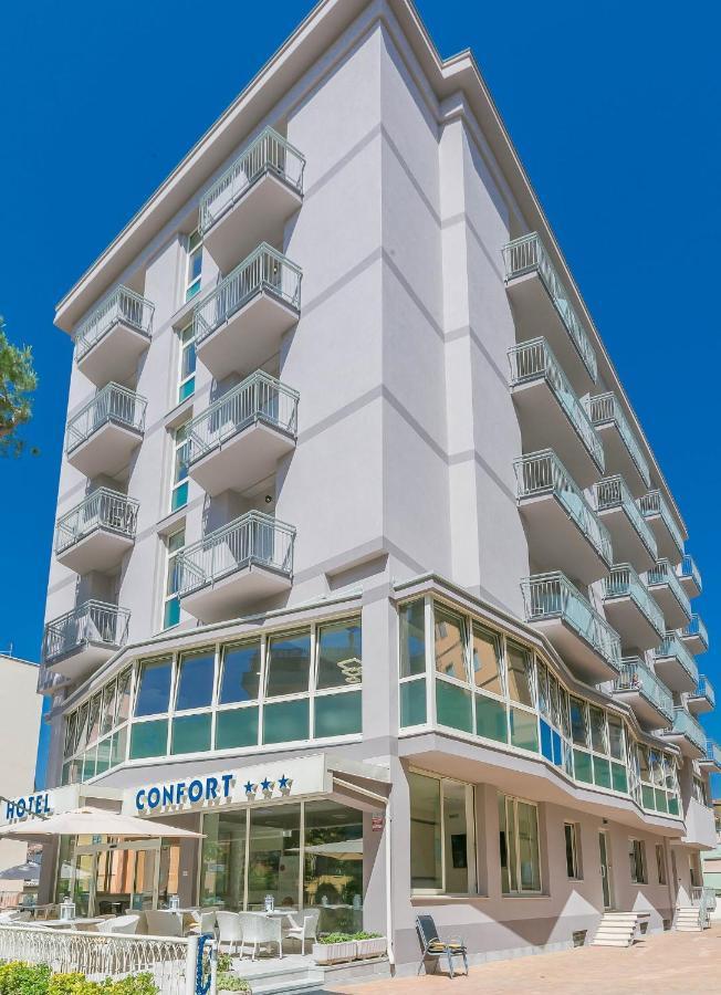 Hotel Confort Rimini Esterno foto